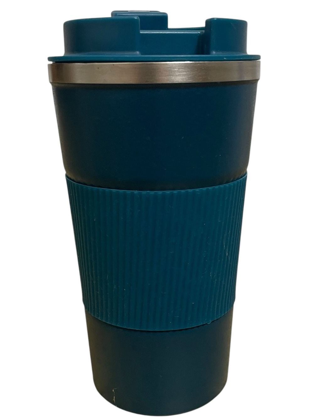 Teal Blue Stainless Steel Vacuum Insulated Travel Coffee Mug Tumbler